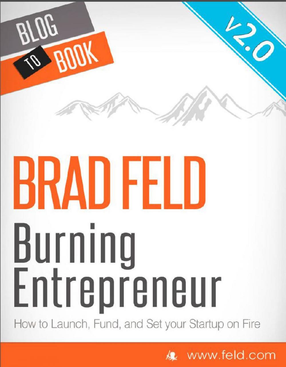 Big bigCover of Brad Feld's Burning Entrepreneur - How to Launch, Fund, and Set Your Start-Up On Fire