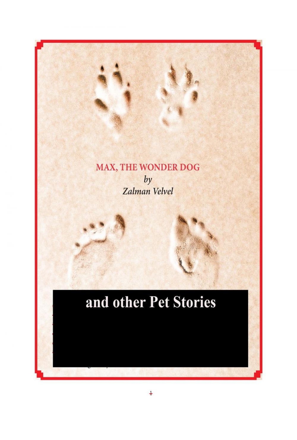 Big bigCover of Max The Wonder Dog and Other Pet Stories