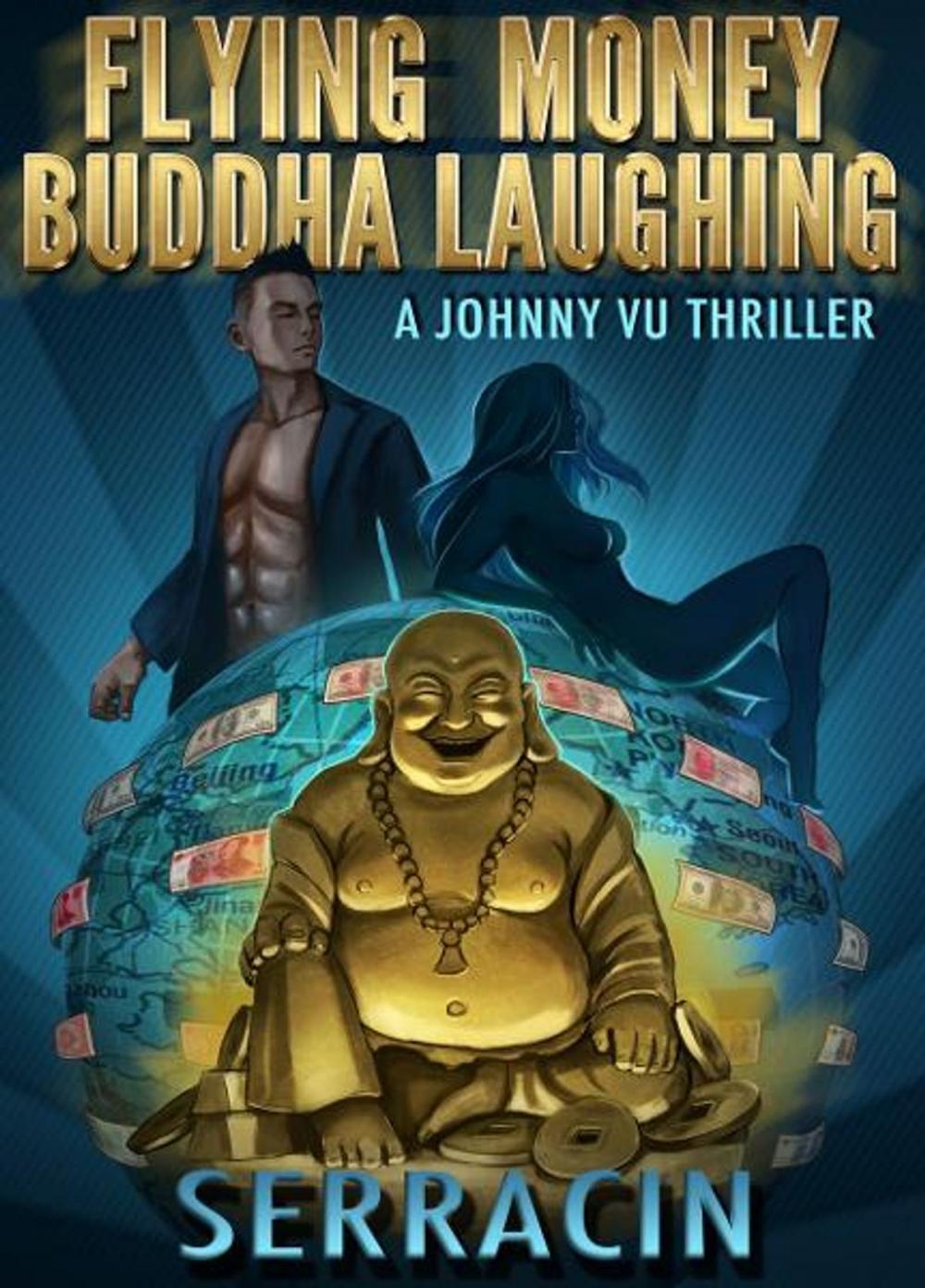 Big bigCover of Flying Money Buddha Laughing