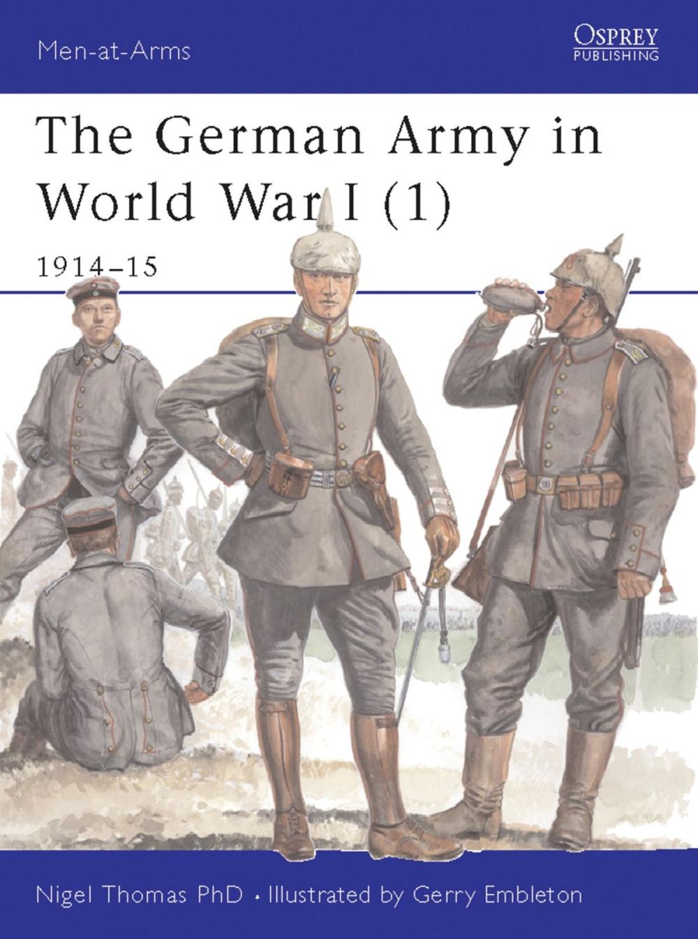 Big bigCover of The German Army in World War I (1)