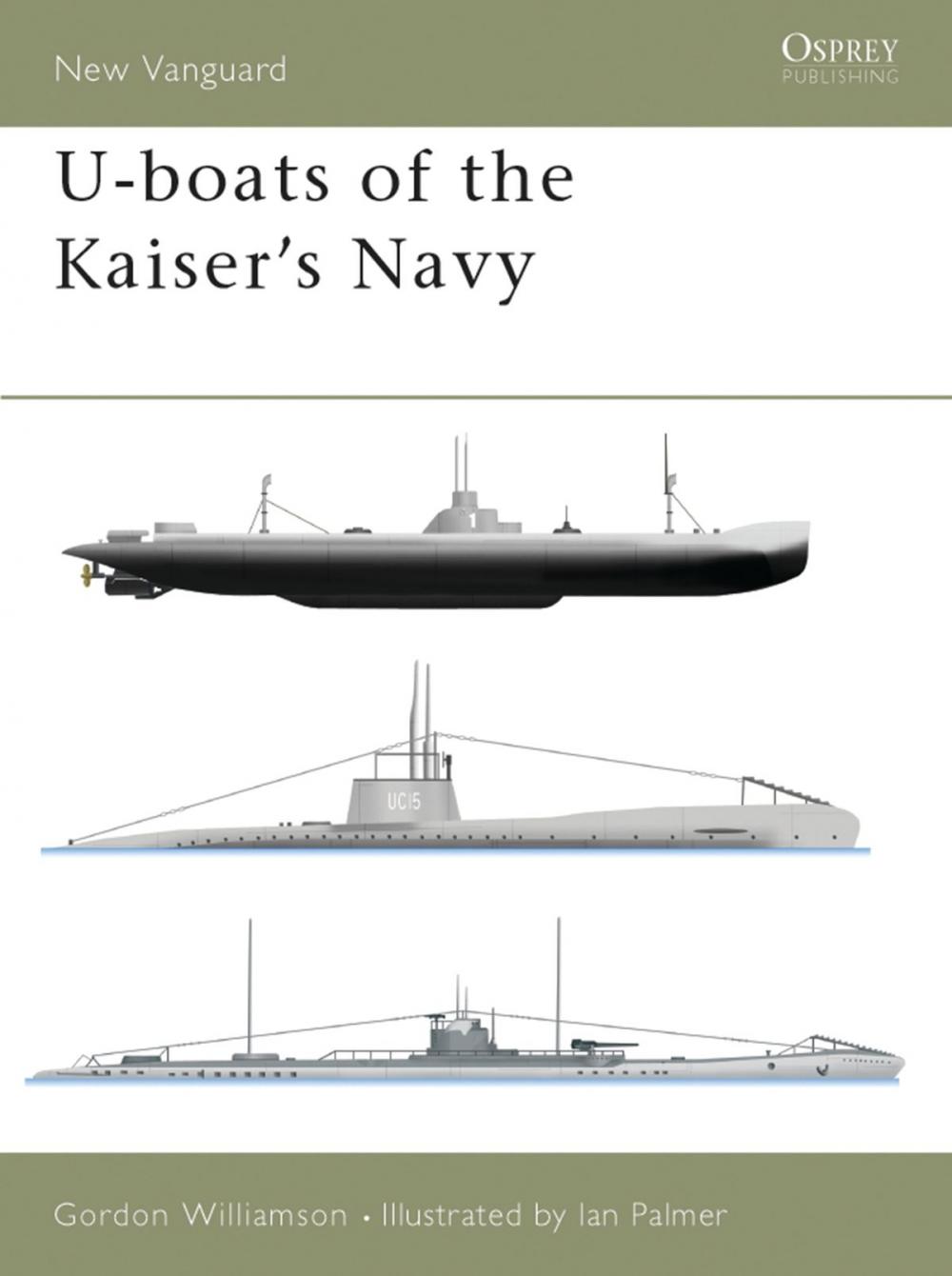 Big bigCover of U-boats of the Kaiser's Navy