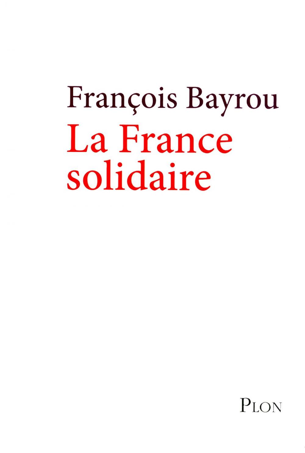 Big bigCover of La France solidaire