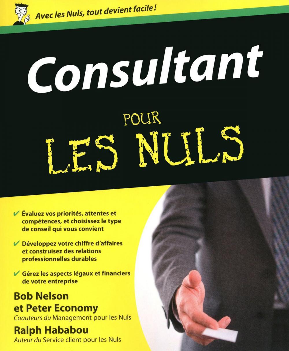 Big bigCover of Consultant Pour les Nuls