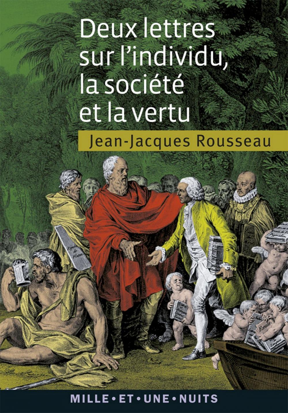 Big bigCover of Deux lettres sur l'individu, la société et la vertu