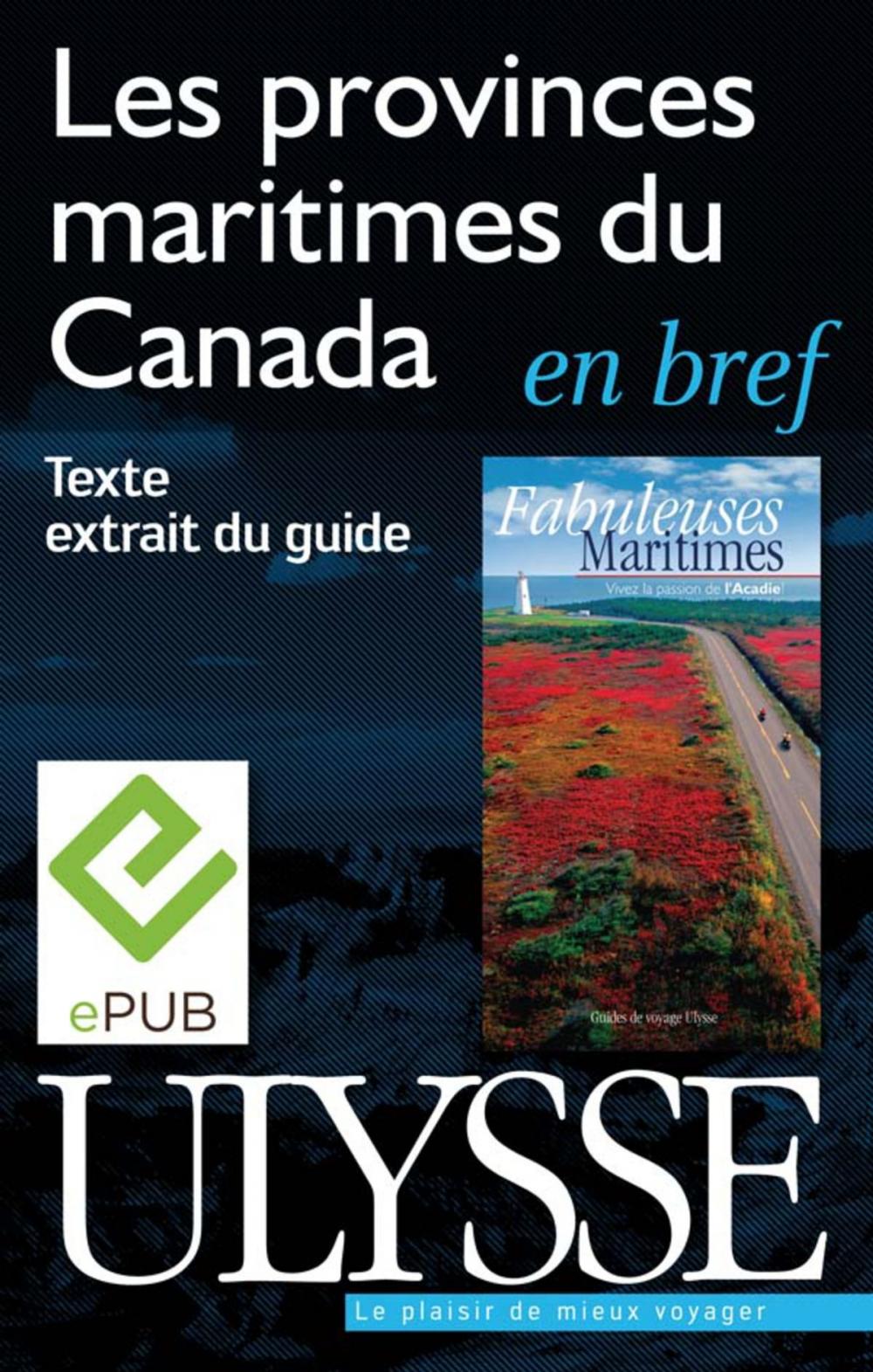 Big bigCover of Les provinces maritimes du Canada en bref