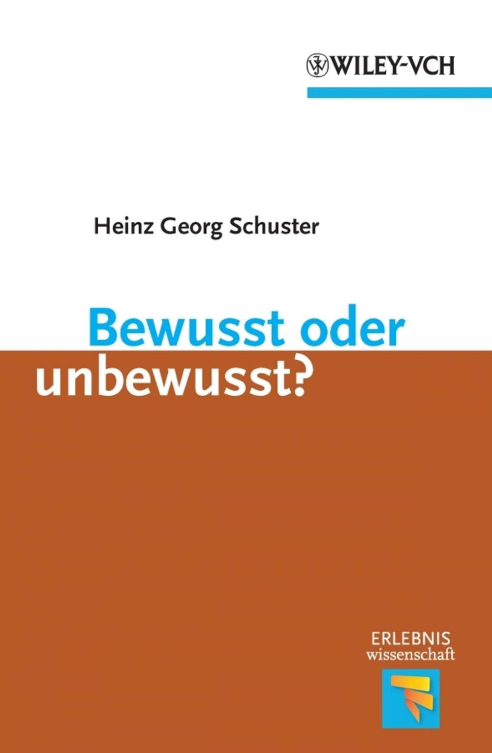 Big bigCover of Bewusst oder unbewusst?