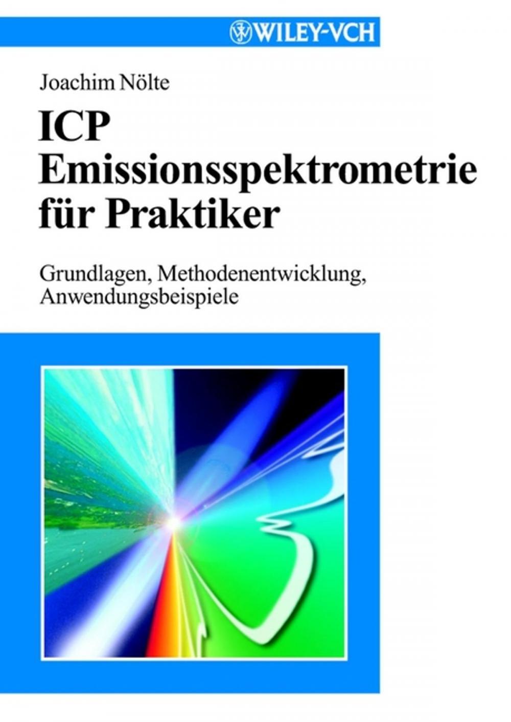 Big bigCover of ICP Emissionsspektrometrie für Praktiker