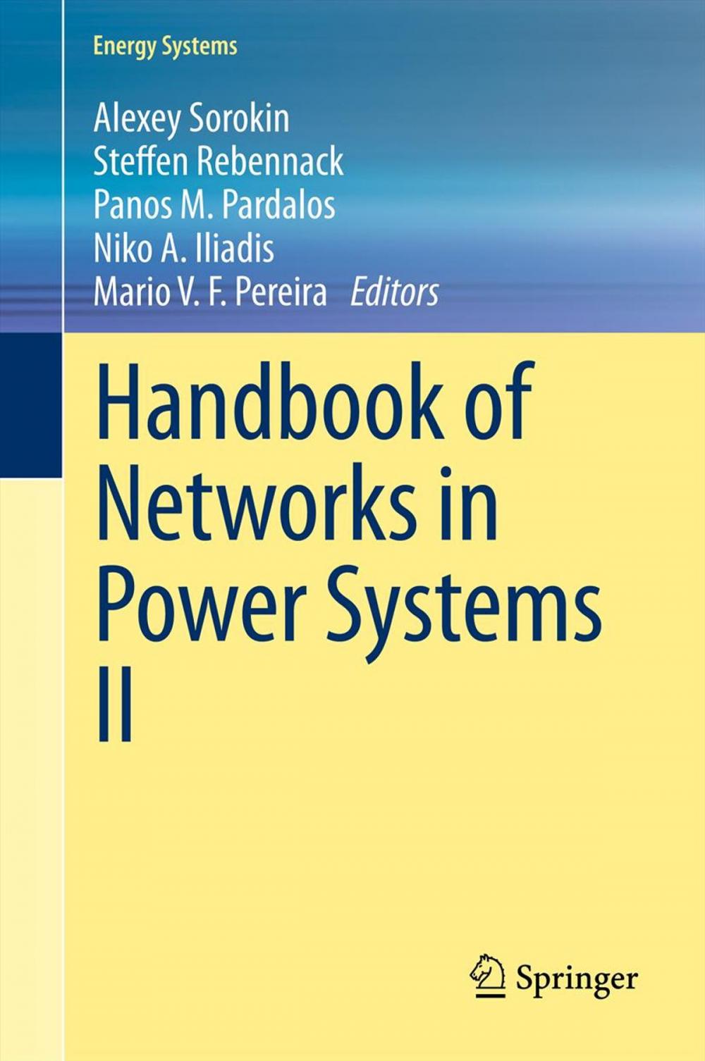 Big bigCover of Handbook of Networks in Power Systems II