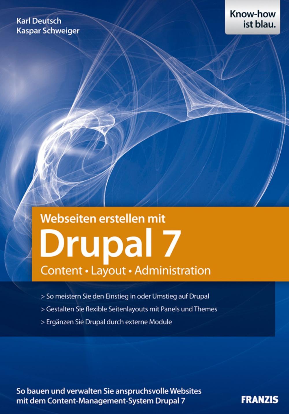 Big bigCover of Webseiten erstellen mit Drupal 7