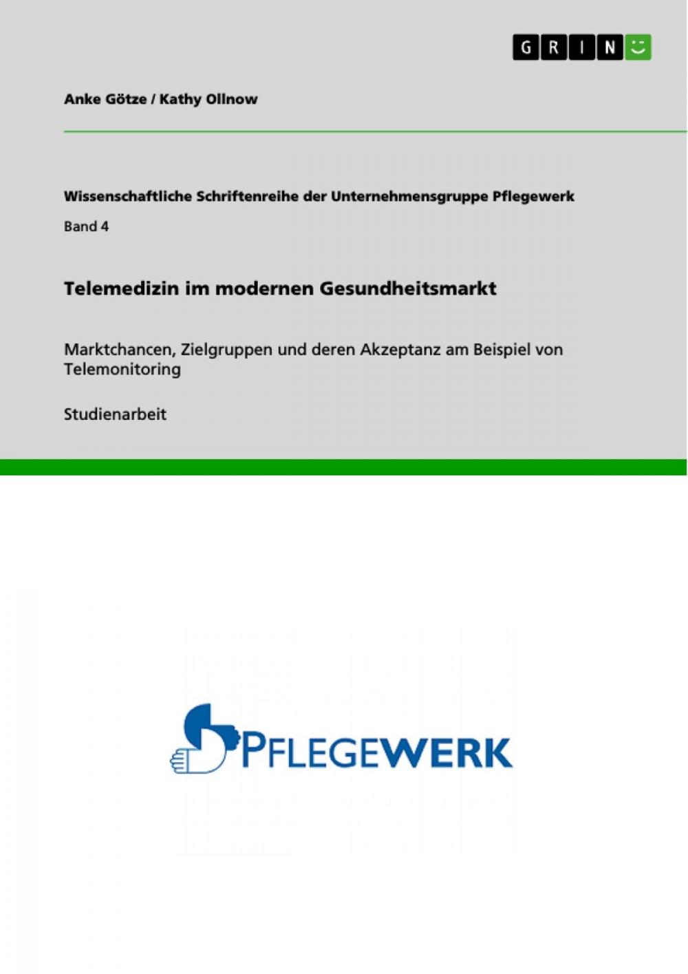 Big bigCover of Telemedizin im modernen Gesundheitsmarkt