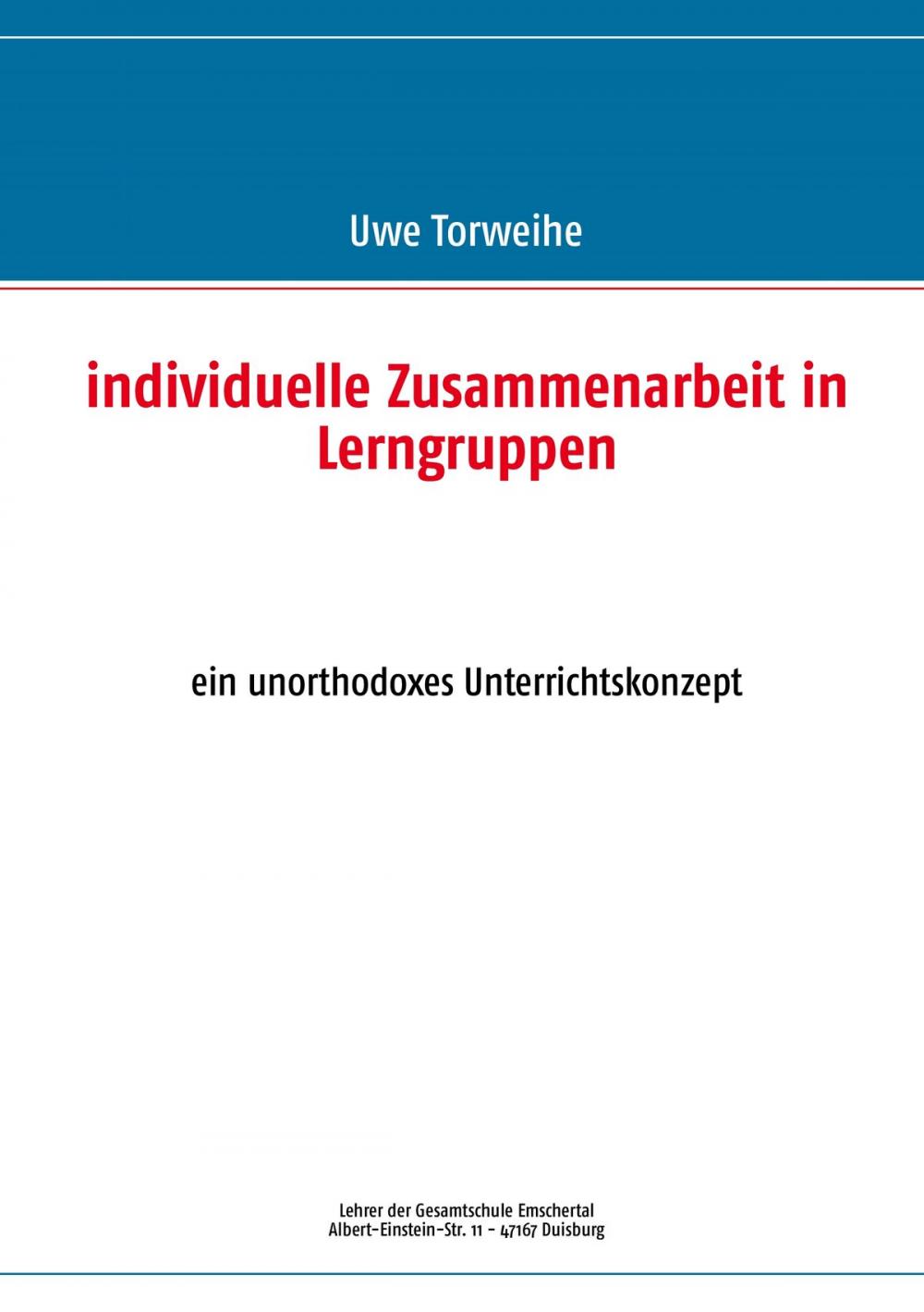 Big bigCover of individuelle Zusammenarbeit in Lerngruppen