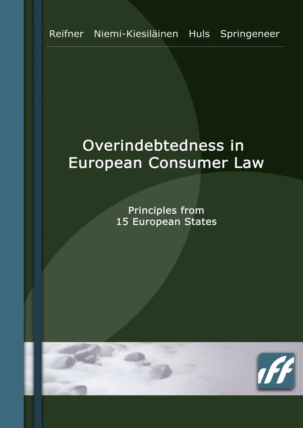 Big bigCover of Overindebtedness in European Consumer Law