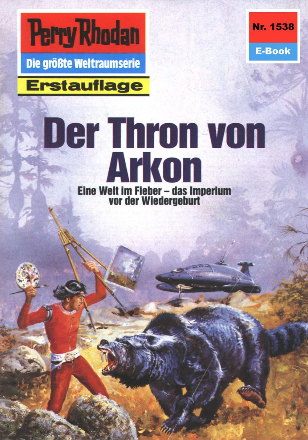 Big bigCover of Perry Rhodan 1538: Der Thron von Arkon