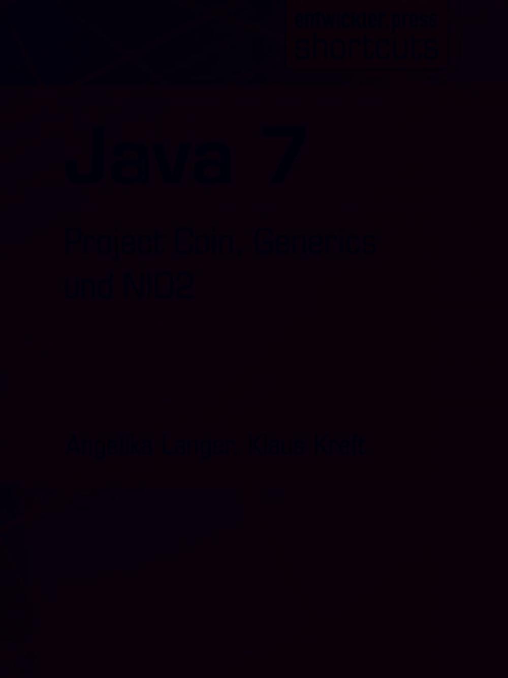 Big bigCover of Java 7