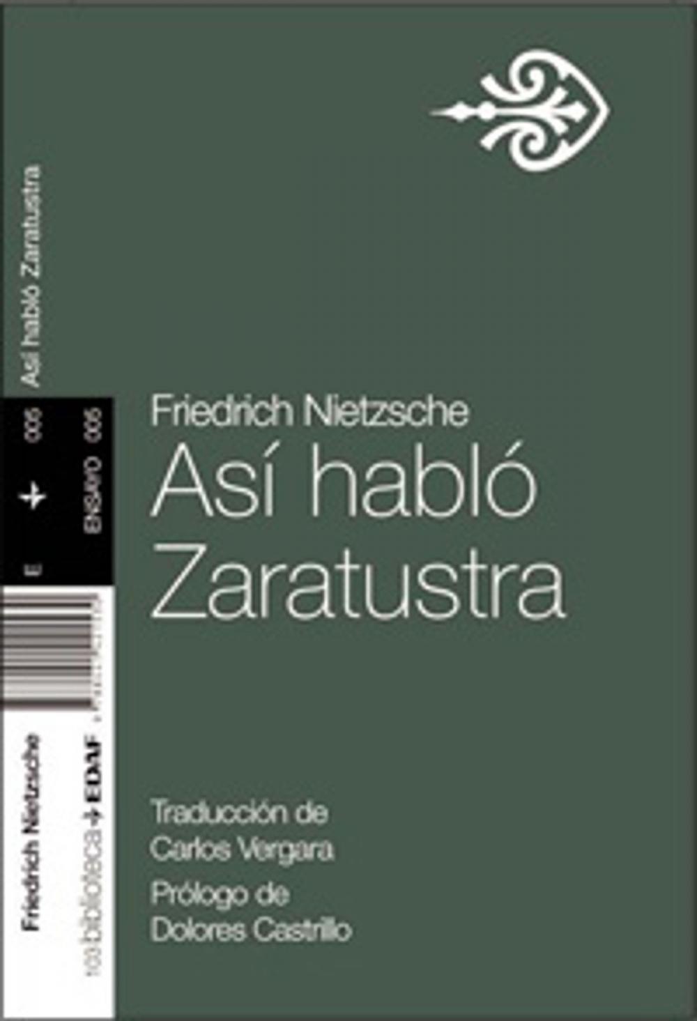 Big bigCover of ASI HABLO ZARATUSTRA.