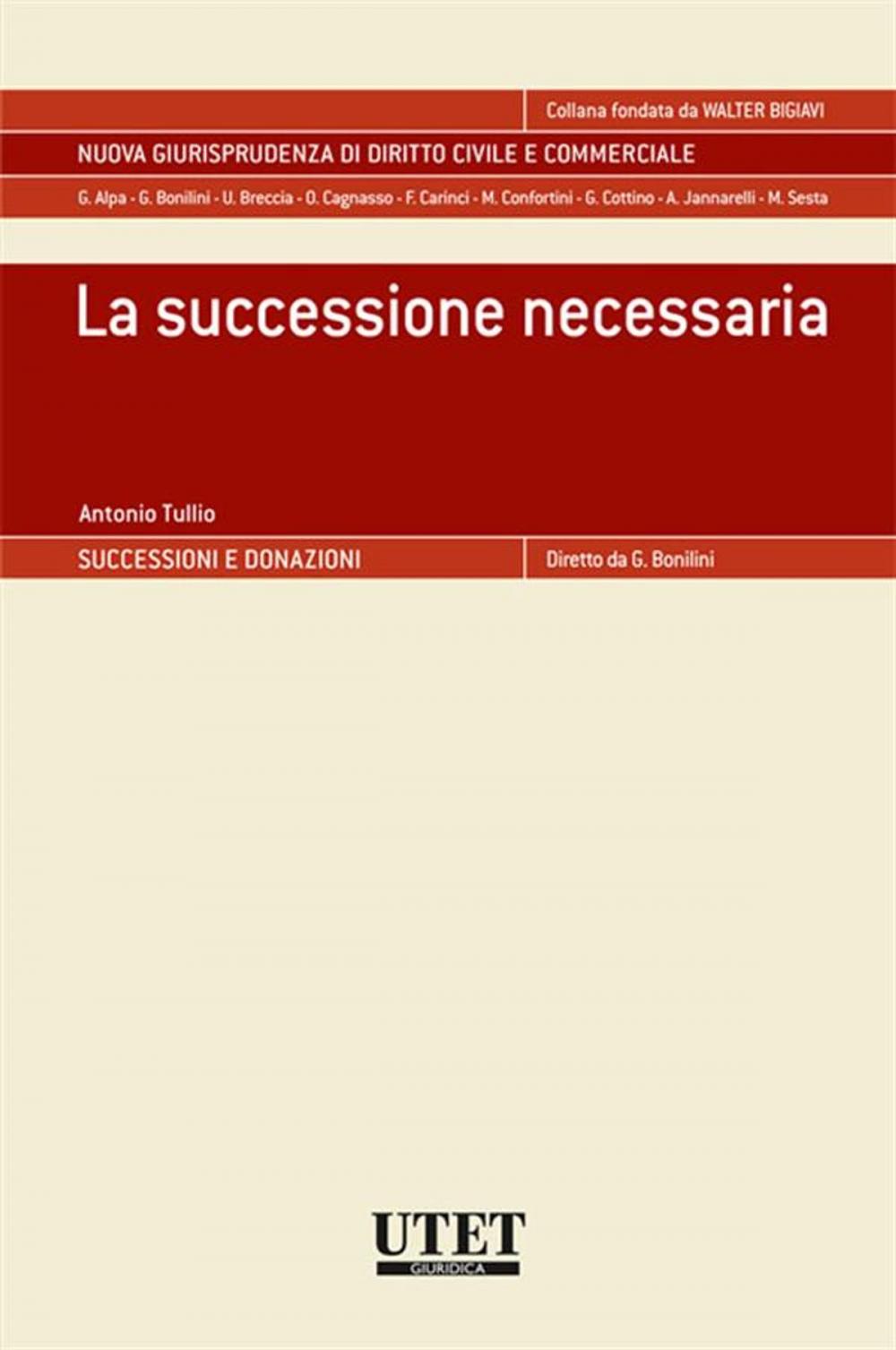 Big bigCover of La successione necessaria