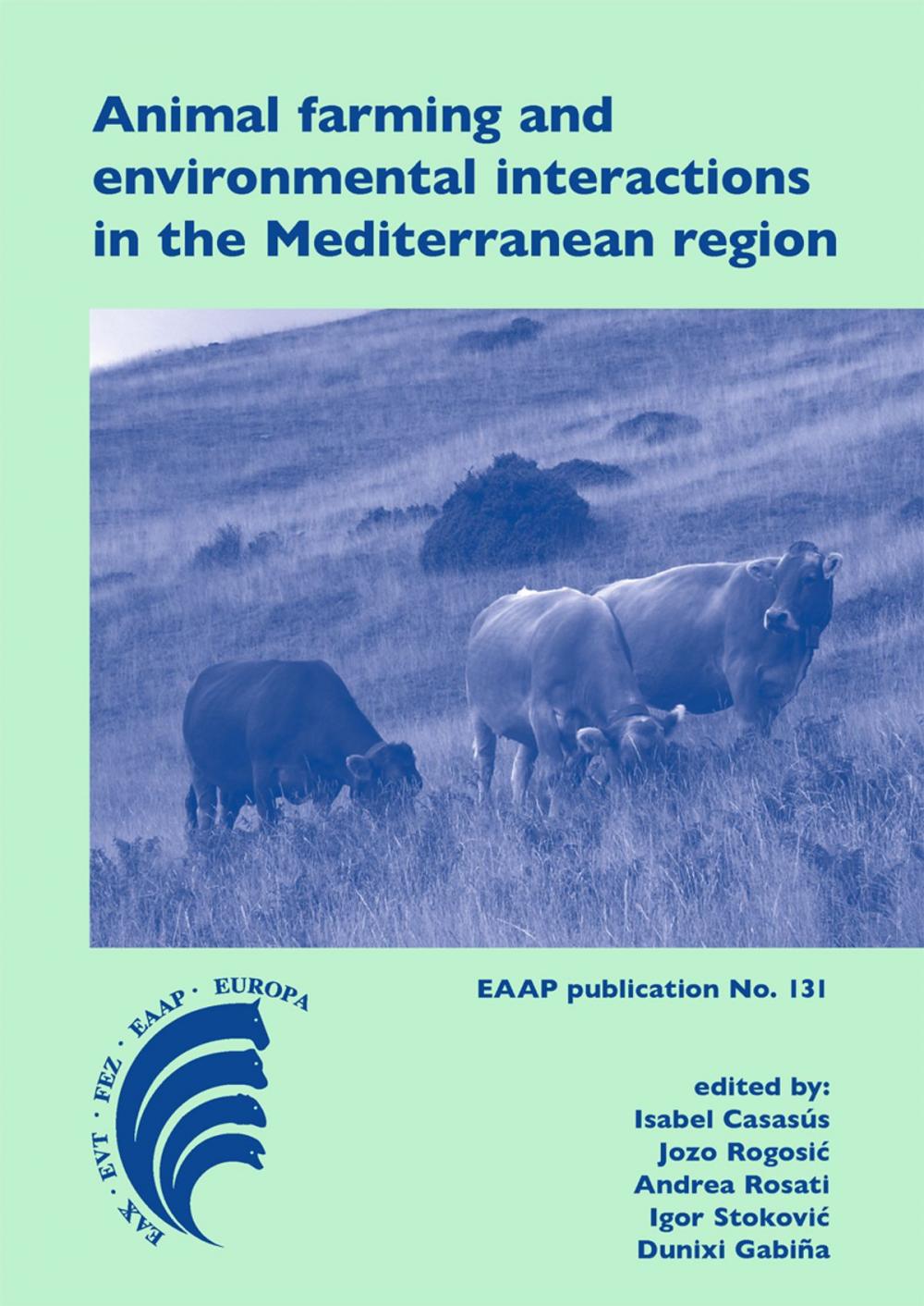 Big bigCover of Animal farming and environmental interactions in the Mediterranean region