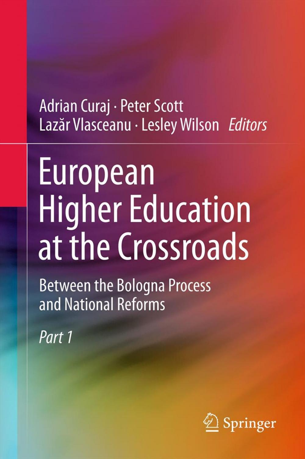 Big bigCover of European Higher Education at the Crossroads