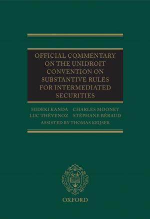 Cover of the book Official Commentary on the UNIDROIT Convention on Substantive Rules for Intermediated Securities by Agustín Rayo