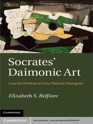 Cover of the book Socrates' Daimonic Art by Uwe P. Gielen, Sunghun Kim