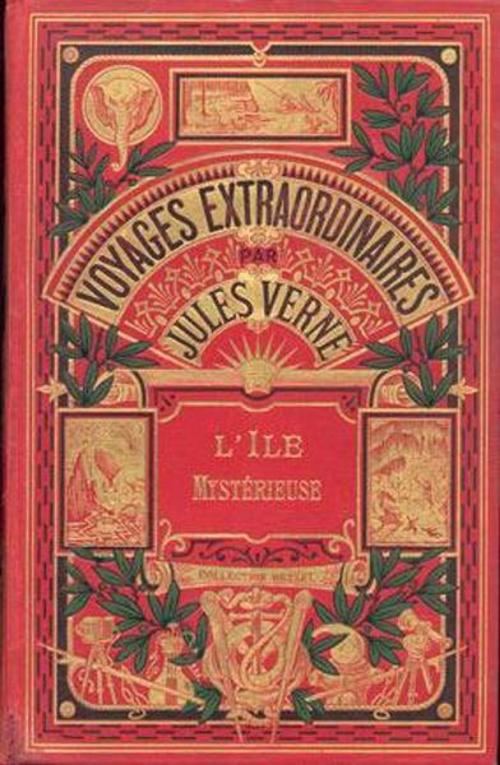 Cover of the book L'Île mystérieuse by Jules Verne, Edition Ebooks libres et gratuits