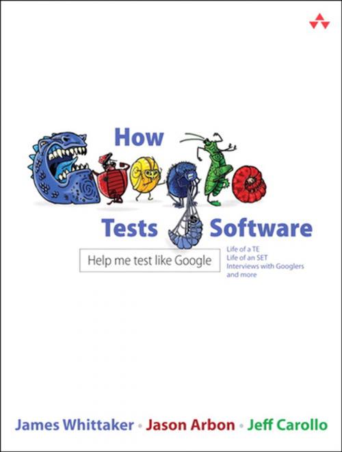 Cover of the book How Google Tests Software by James A. Whittaker, Jason Arbon, Jeff Carollo, Pearson Education