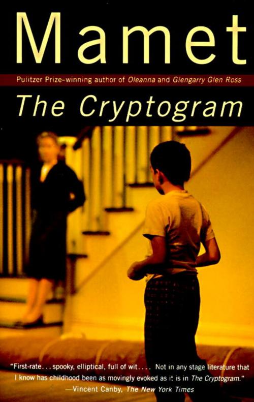 Cover of the book The Cryptogram by David Mamet, Knopf Doubleday Publishing Group