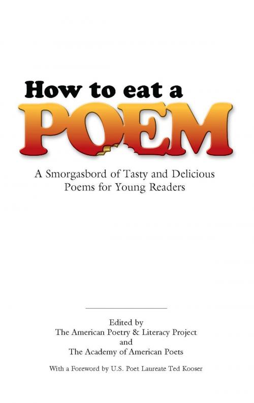 Cover of the book How to Eat a Poem by American Poetry & Literacy Project, Academy of  American Poets, Dover Publications
