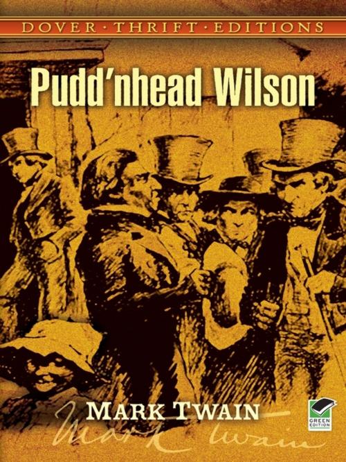 Cover of the book Pudd'nhead Wilson by Mark Twain, Dover Publications