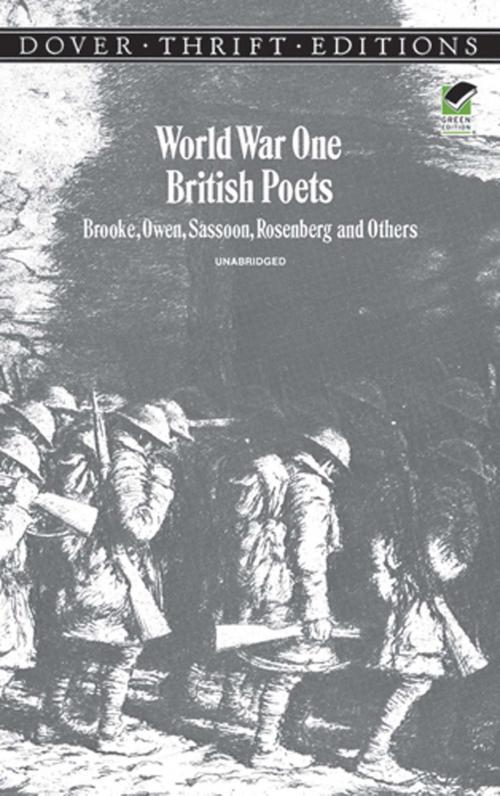 Cover of the book World War One British Poets by , Dover Publications