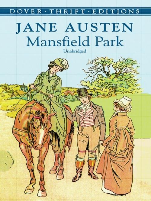 Cover of the book Mansfield Park by Jane Austen, Dover Publications