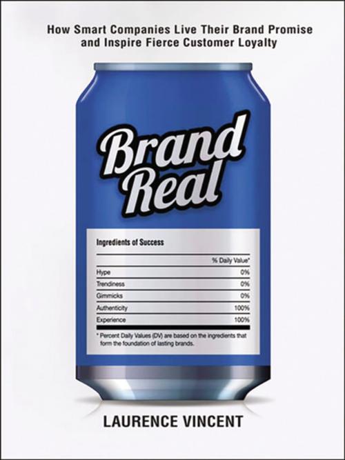 Cover of the book Brand Real by Laurence Vincent, AMACOM