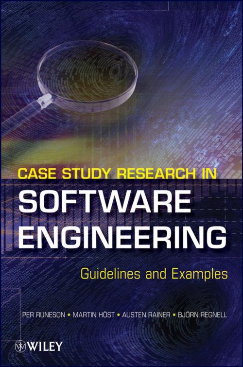 Cover of the book Case Study Research in Software Engineering by Per Runeson, Martin Host, Austen Rainer, Bjorn Regnell, Wiley