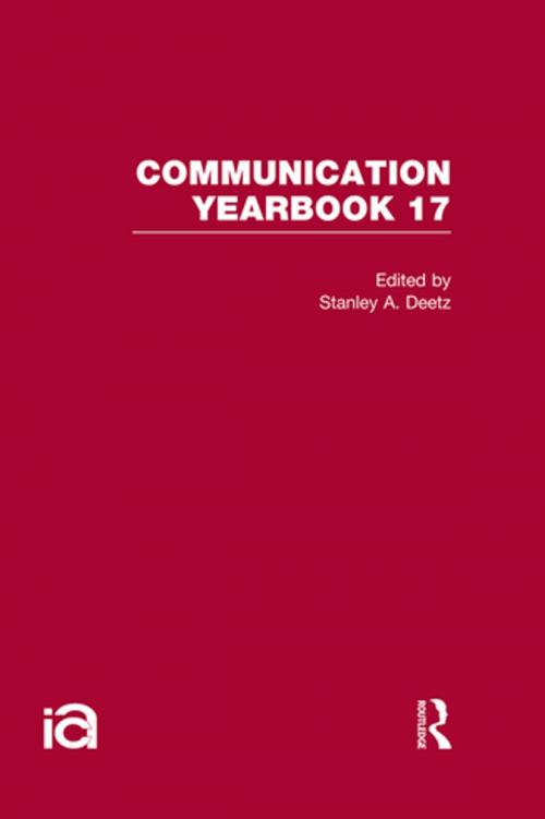 Cover of the book Communication Yearbook 17 by , Taylor and Francis