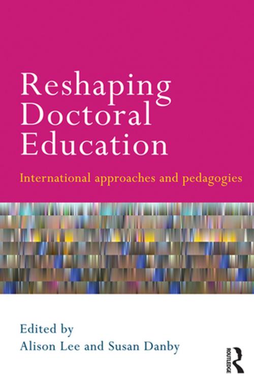 Cover of the book Reshaping Doctoral Education by , Taylor and Francis