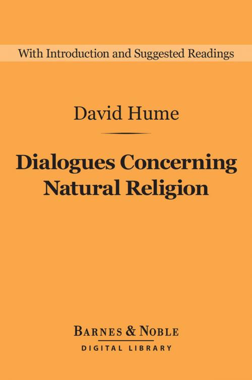 Cover of the book Dialogues Concerning Natural Religion (Barnes & Noble Digital Library) by David Hume, Barnes & Noble