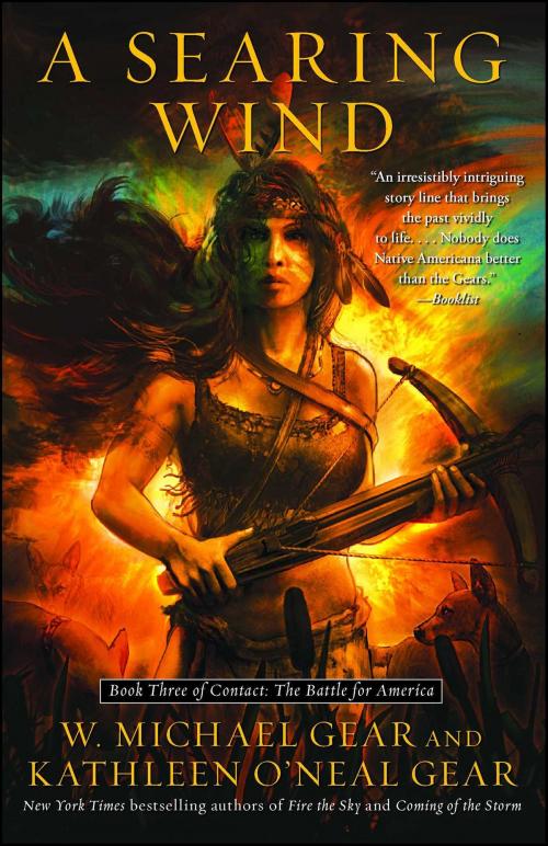 Cover of the book A Searing Wind by W. Michael and Kathleen O'Neal Gear, Pocket Books