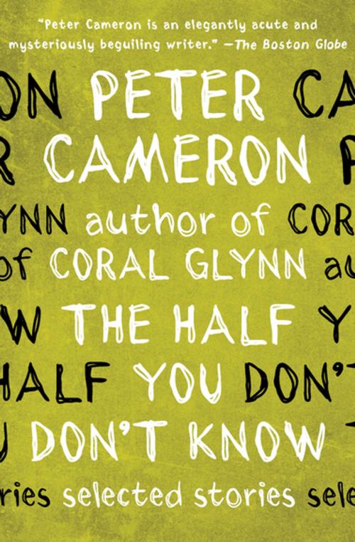 Cover of the book The Half You Don't Know by Peter Cameron, Open Road Media