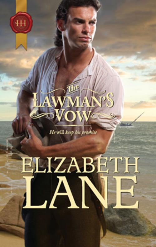 Cover of the book The Lawman's Vow by Elizabeth Lane, Harlequin