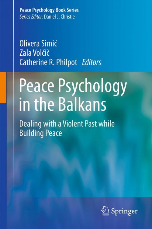 Cover of the book Peace Psychology in the Balkans by , Springer New York