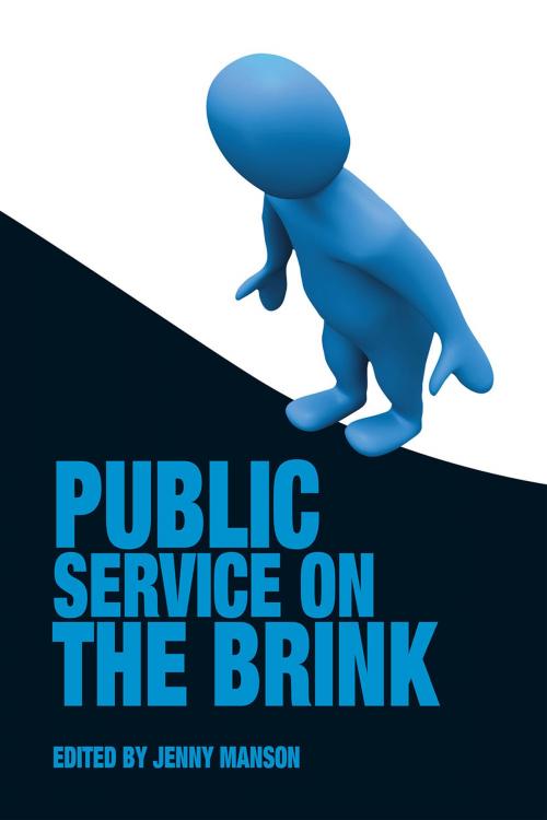 Cover of the book Public Service on the Brink by Jenny Manson, Andrews UK