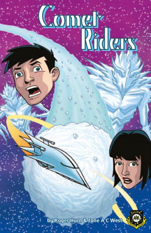 Cover of the book Comet Riders (Alien Detective Agency) by Roger Hurn, Jane A C West, Badger Learning