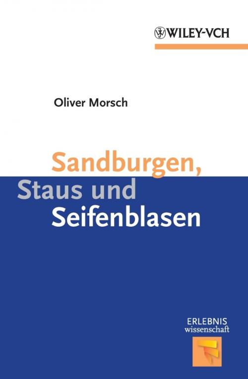 Cover of the book Sandburgen, Staus und Seifenblasen by Oliver Morsch, Wiley