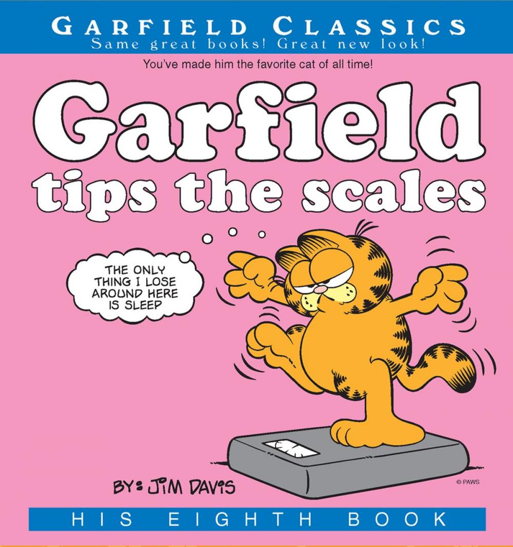 Big bigCover of Garfield Tips the Scales