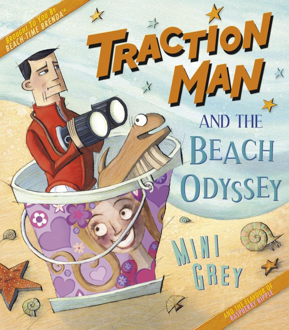 Big bigCover of Traction Man and the Beach Odyssey