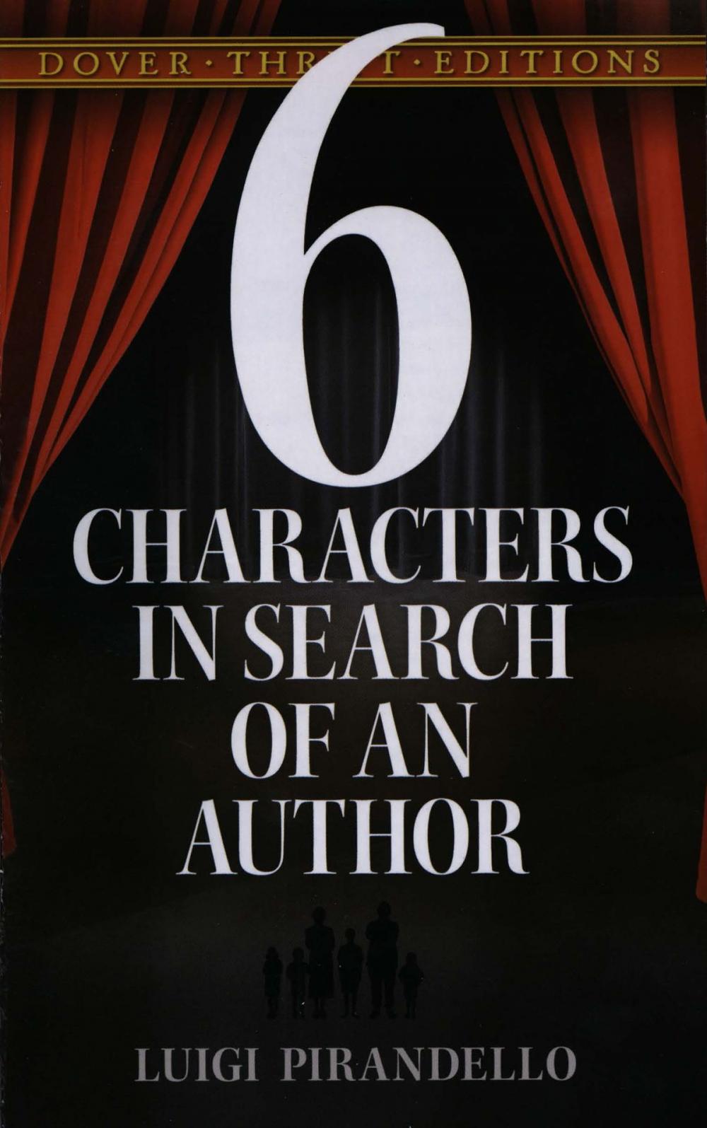 Big bigCover of Six Characters in Search of an Author