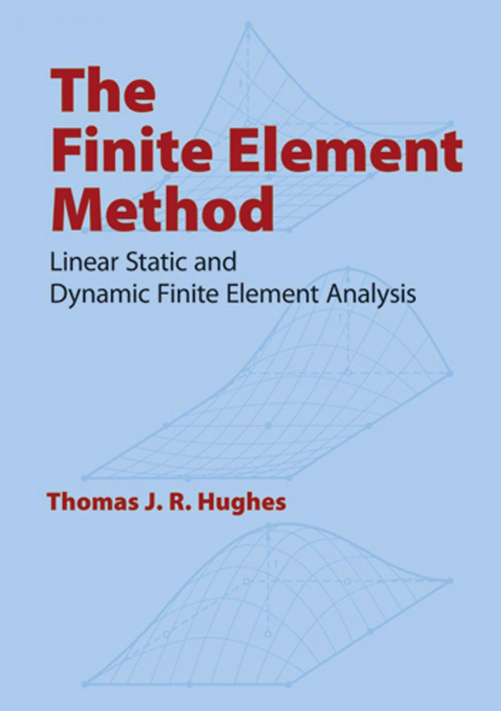 Big bigCover of The Finite Element Method