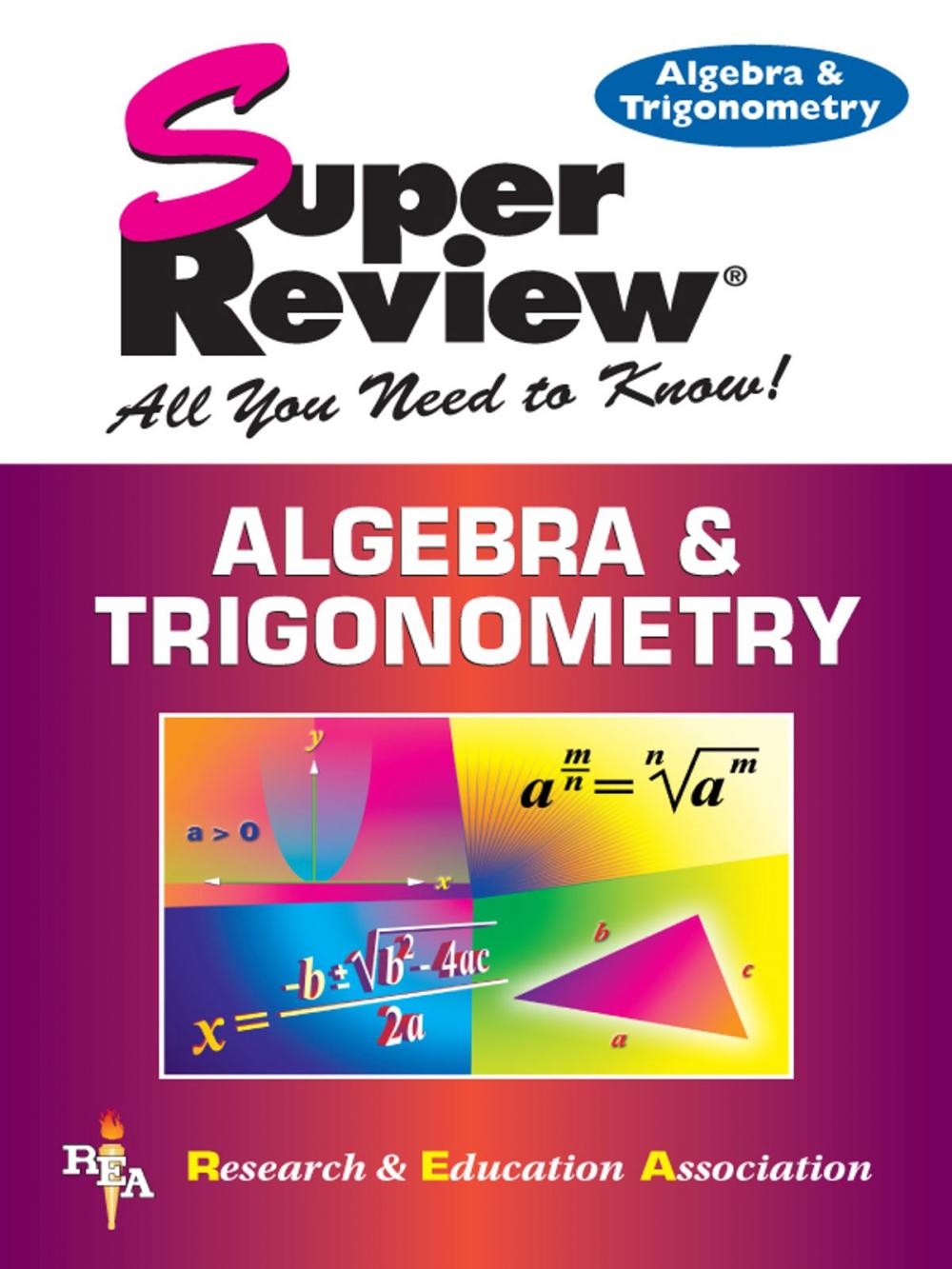 Big bigCover of Algebra & Trigonometry Super Review