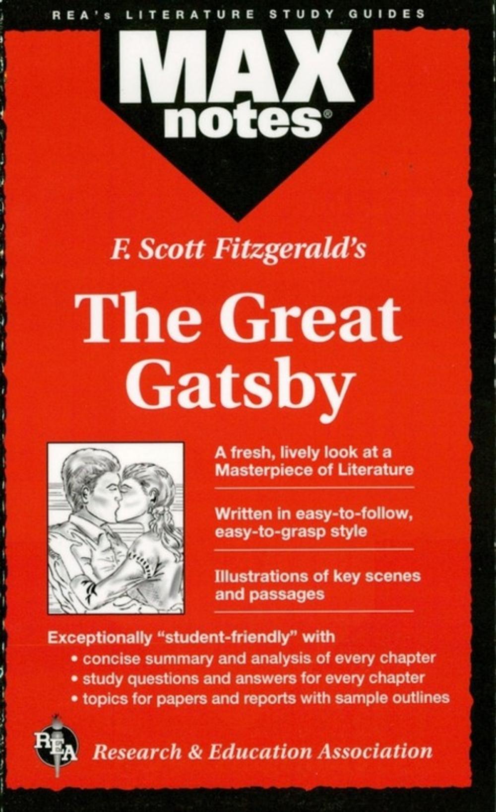 Big bigCover of Great Gatsby, The (MAXNotes Literature Guides)