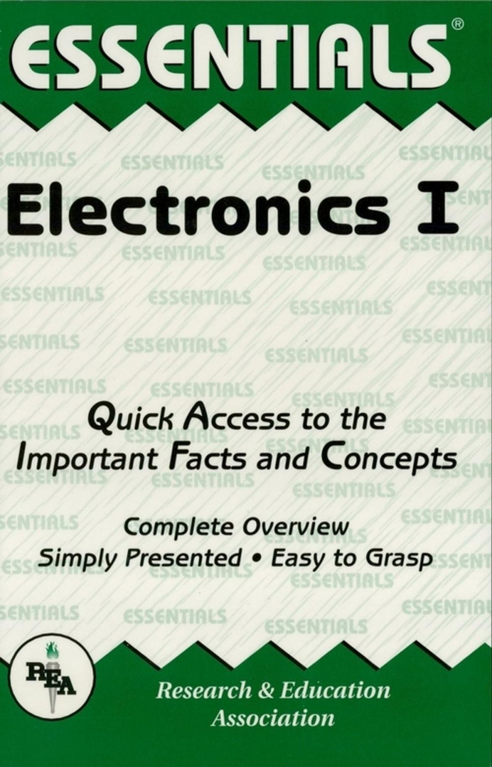 Big bigCover of Electronics I Essentials